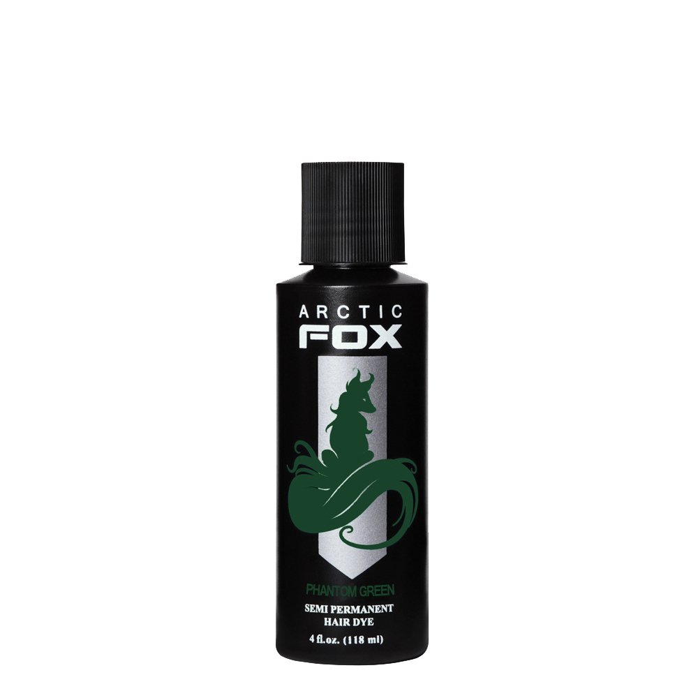 ARCTIC FOX Ammonia-Free & Peroxide-Free Semi-Permanent Hair Dye, Vibrant Forest Green Color, Unisex, Long Lasting & Cond